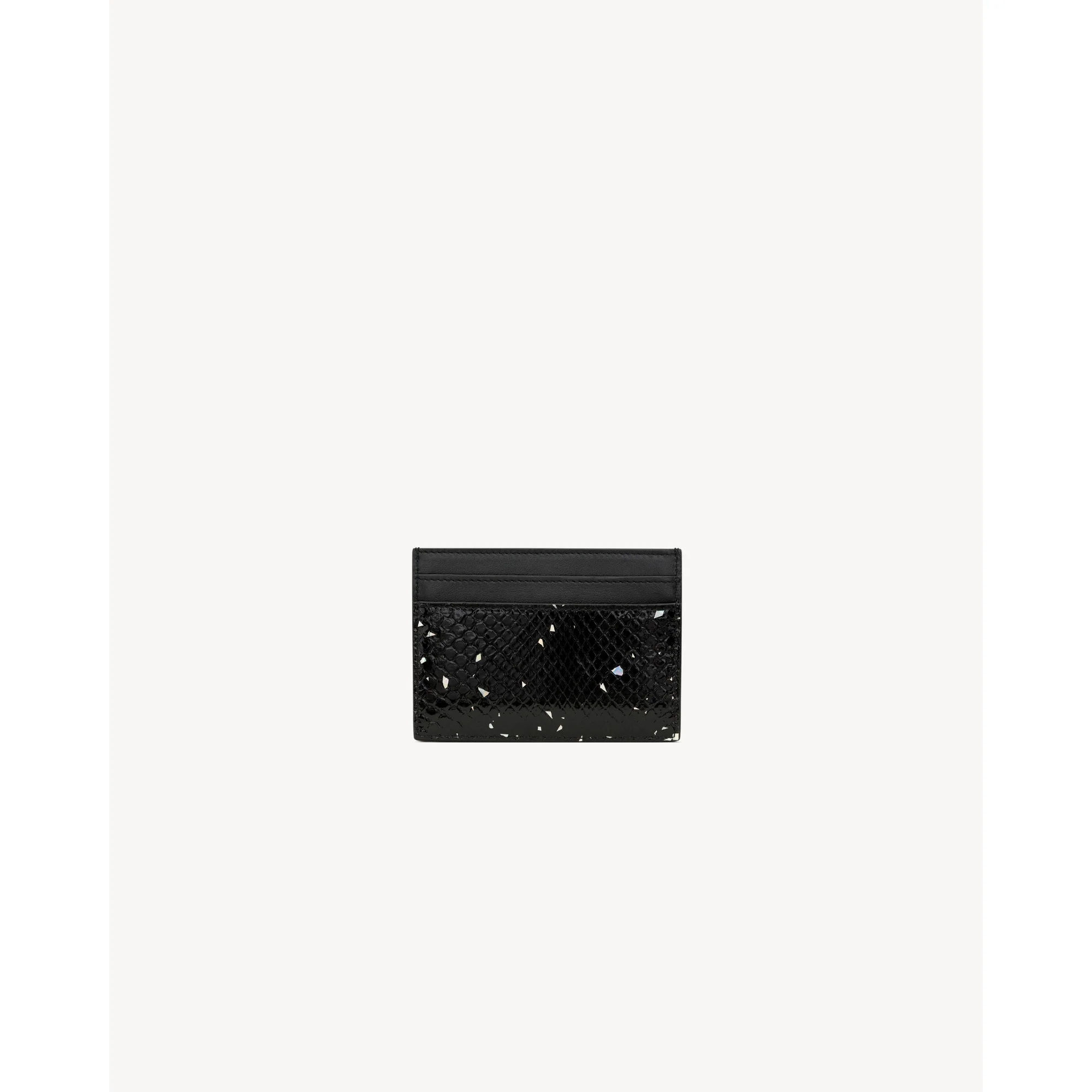 Credit Card Case - Nero/Argento - Image 2