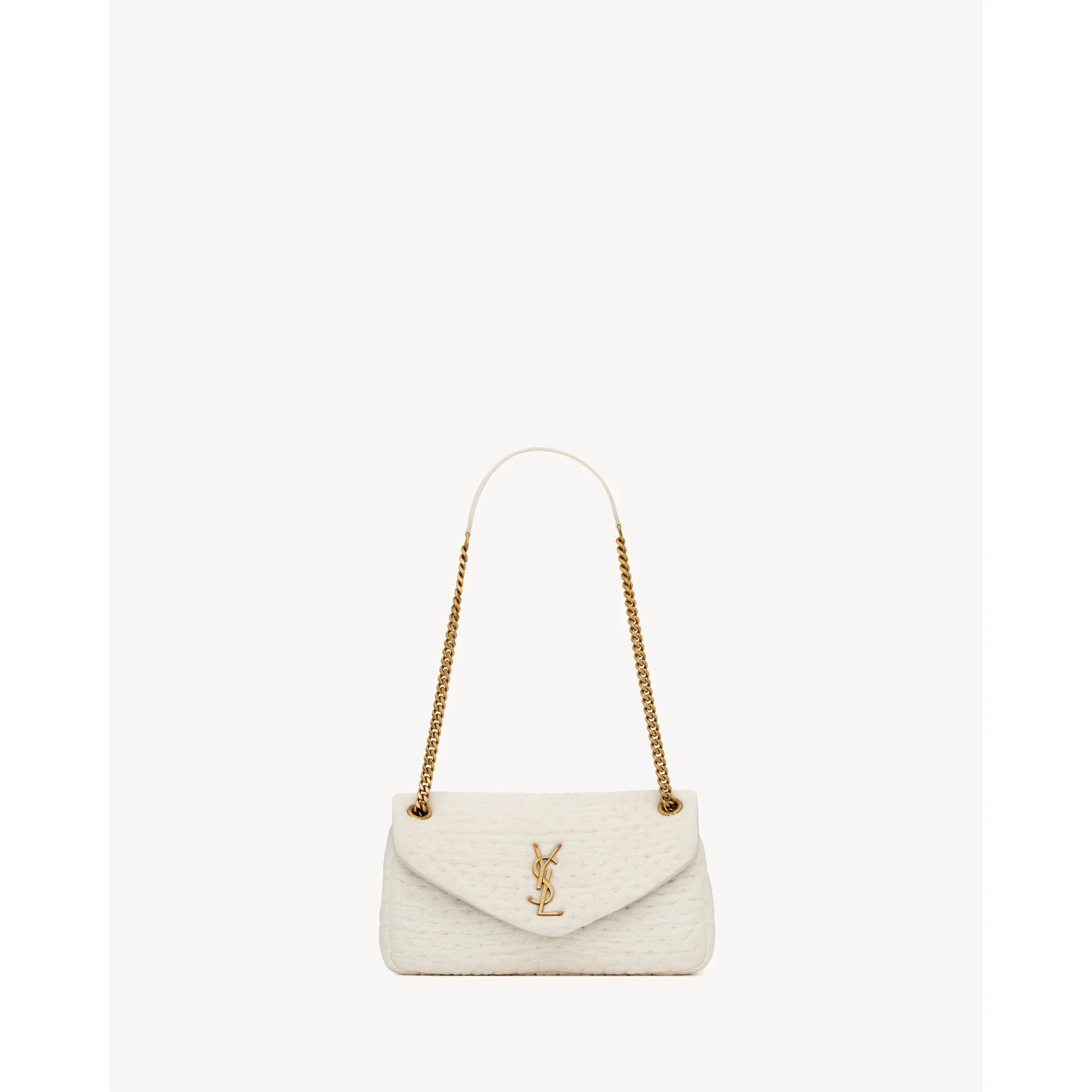 Small Calypso Chain Bag - White Corn/New Chant