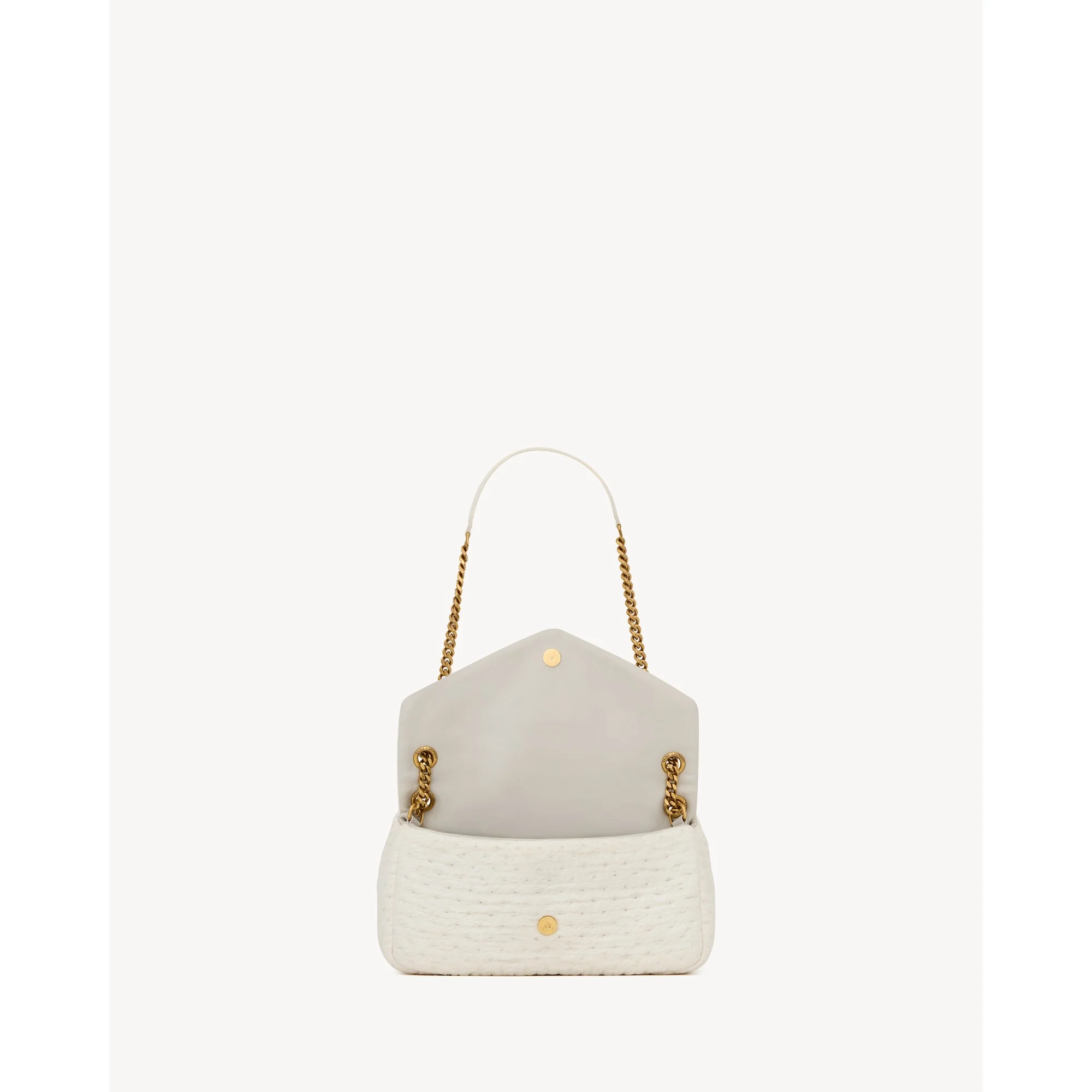 Small Calypso Chain Bag - White Corn/New Chant - Image 4