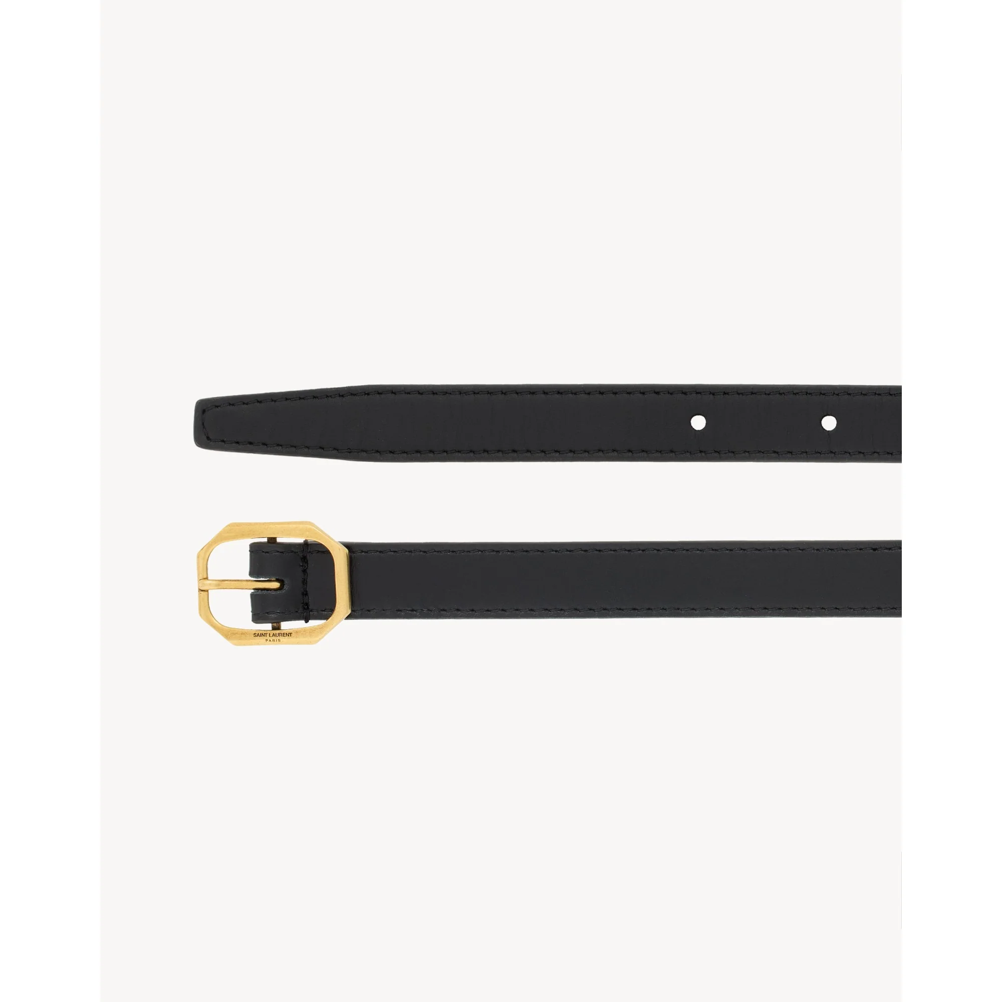 Fine Ceinture Boucle Frame - Nero - Image 2