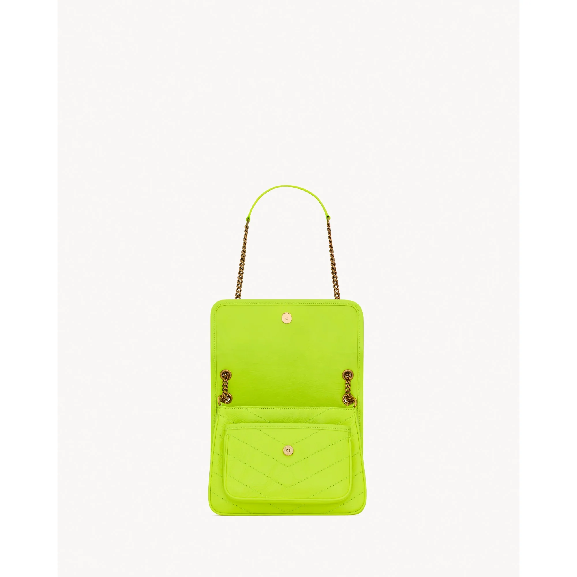 Baby Niki Chain Bag - Safety Yellow - Image 4