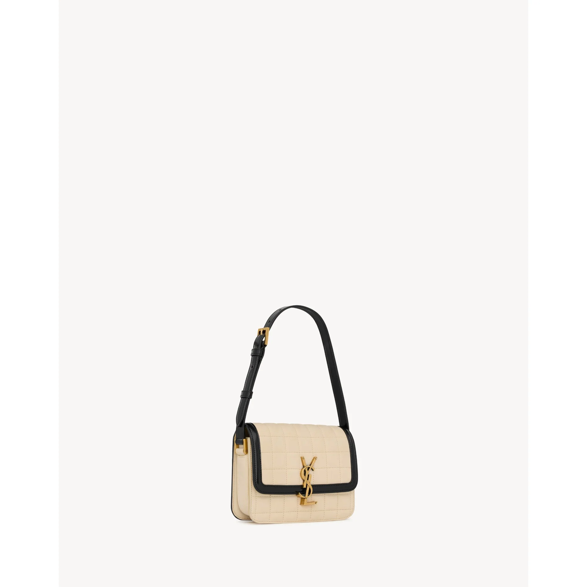 Small Solferino Satchel - Burro/Nero - Image 7