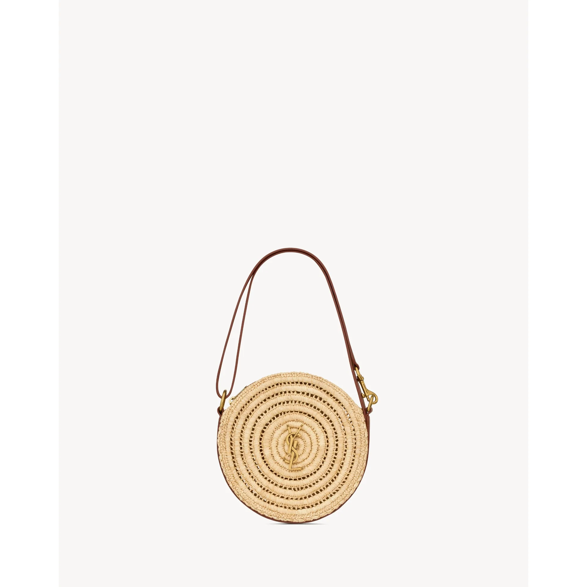 Round Bag - Natural/Brick