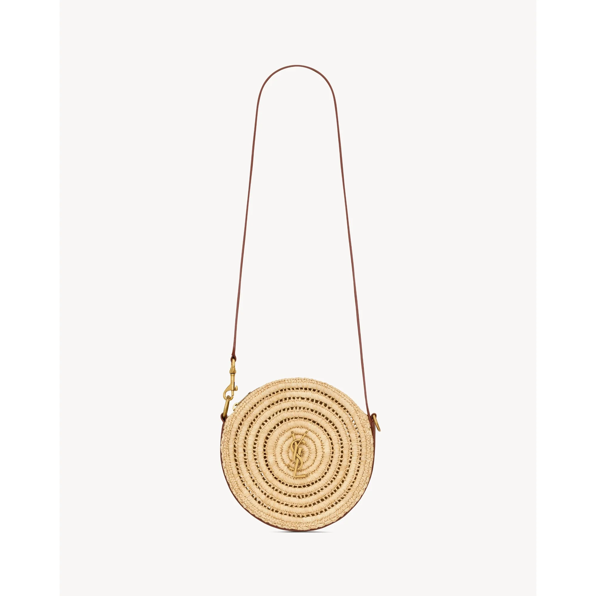 Round Bag - Natural/Brick - Image 2