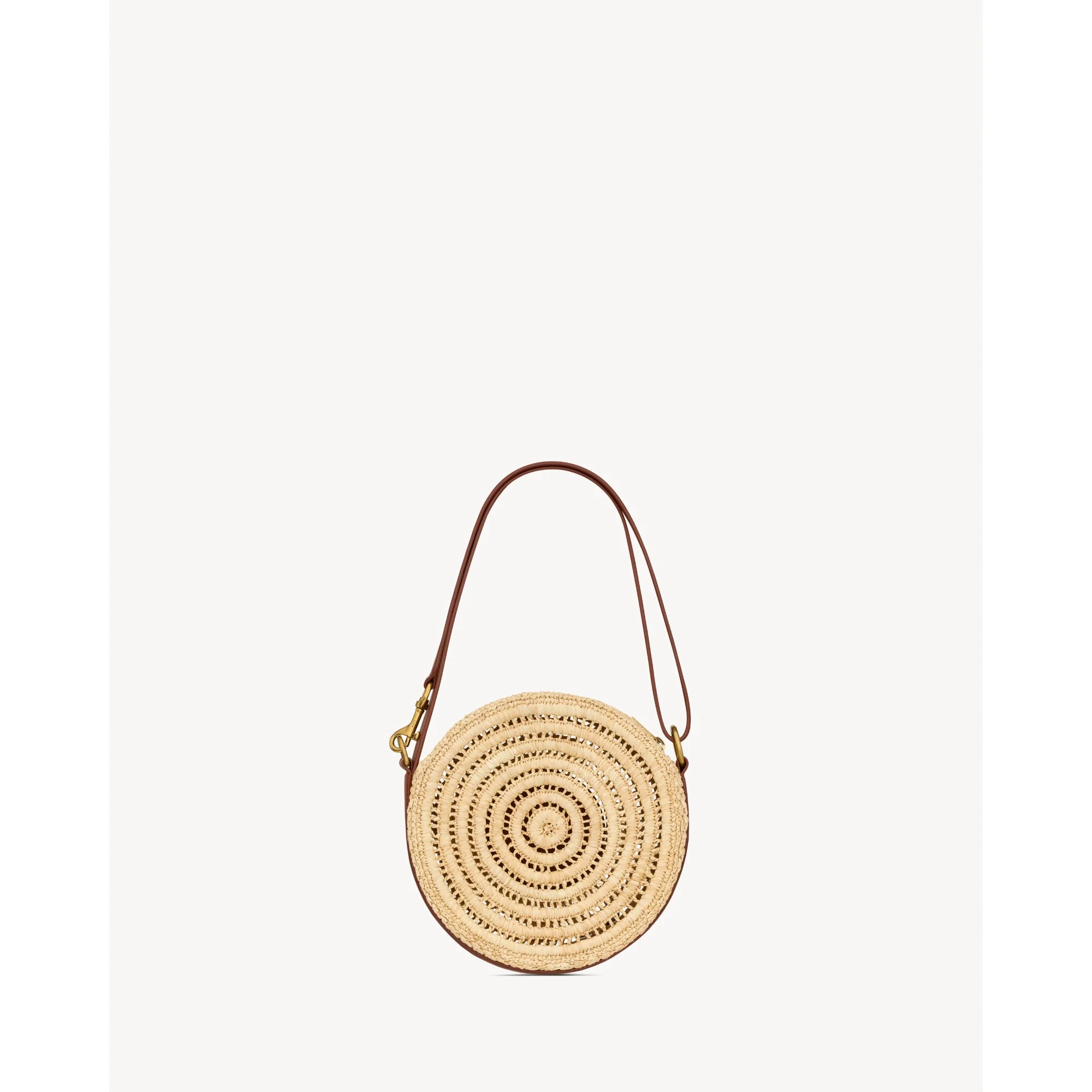 Round Bag - Natural/Brick - Image 3