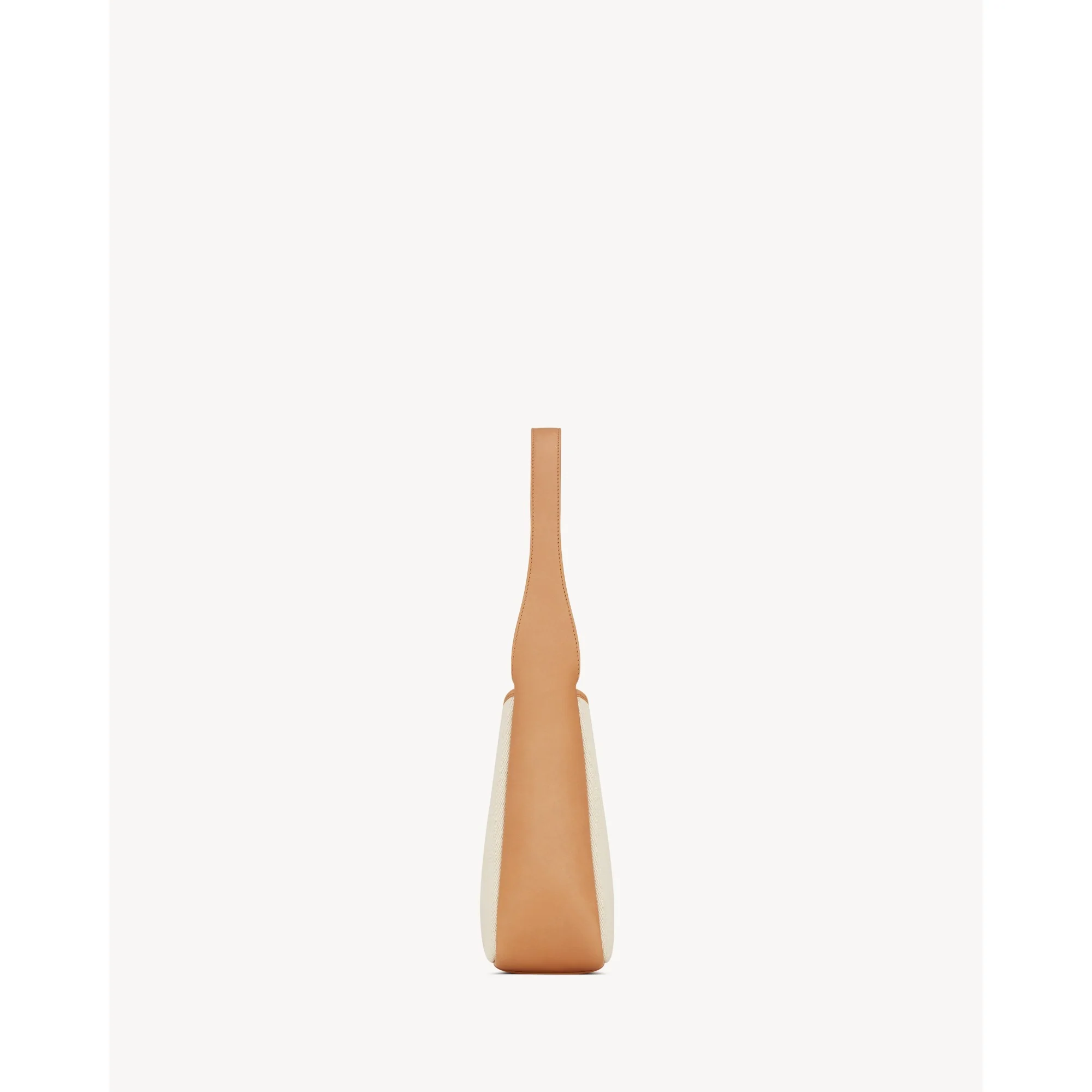 S Le 5 A 7 Supple Shoulder Bag - Greggio/Vintage Brown Gold - Image 4