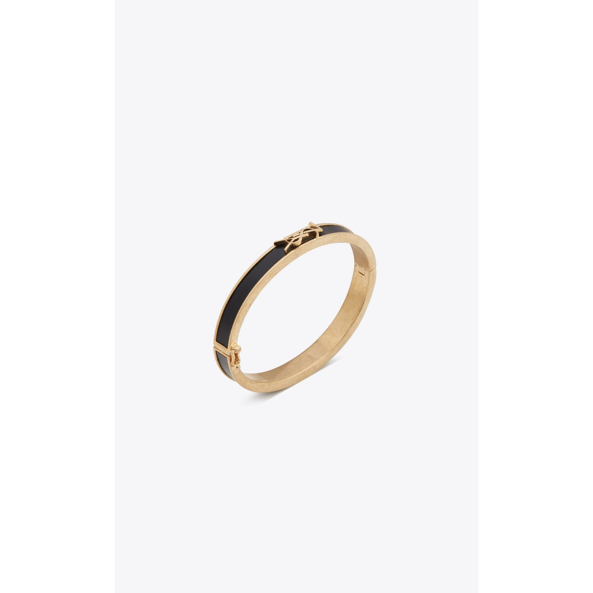 YSL Thin Bracelet - Nero