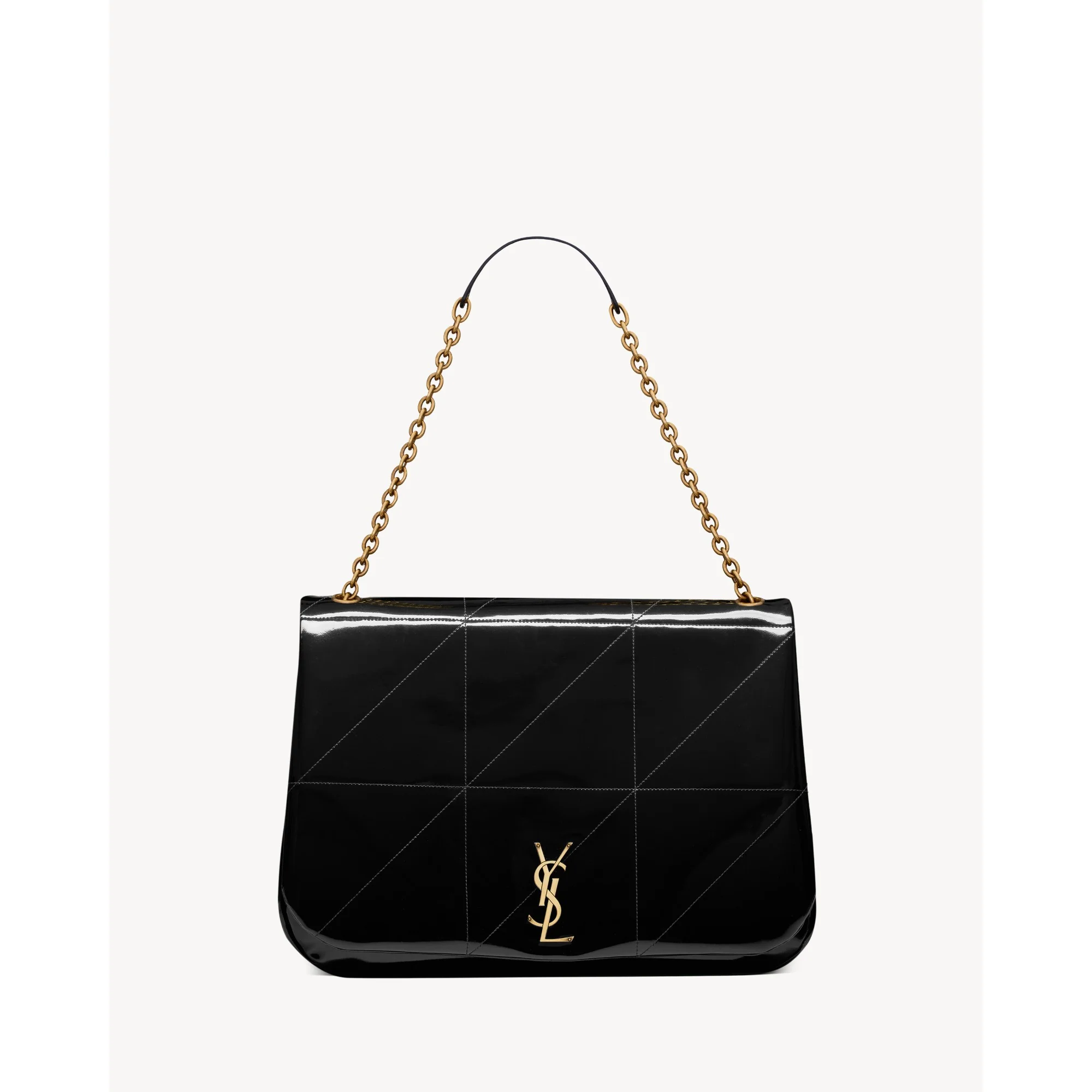 Large Jamie 4.3 Chain Bag - Nero