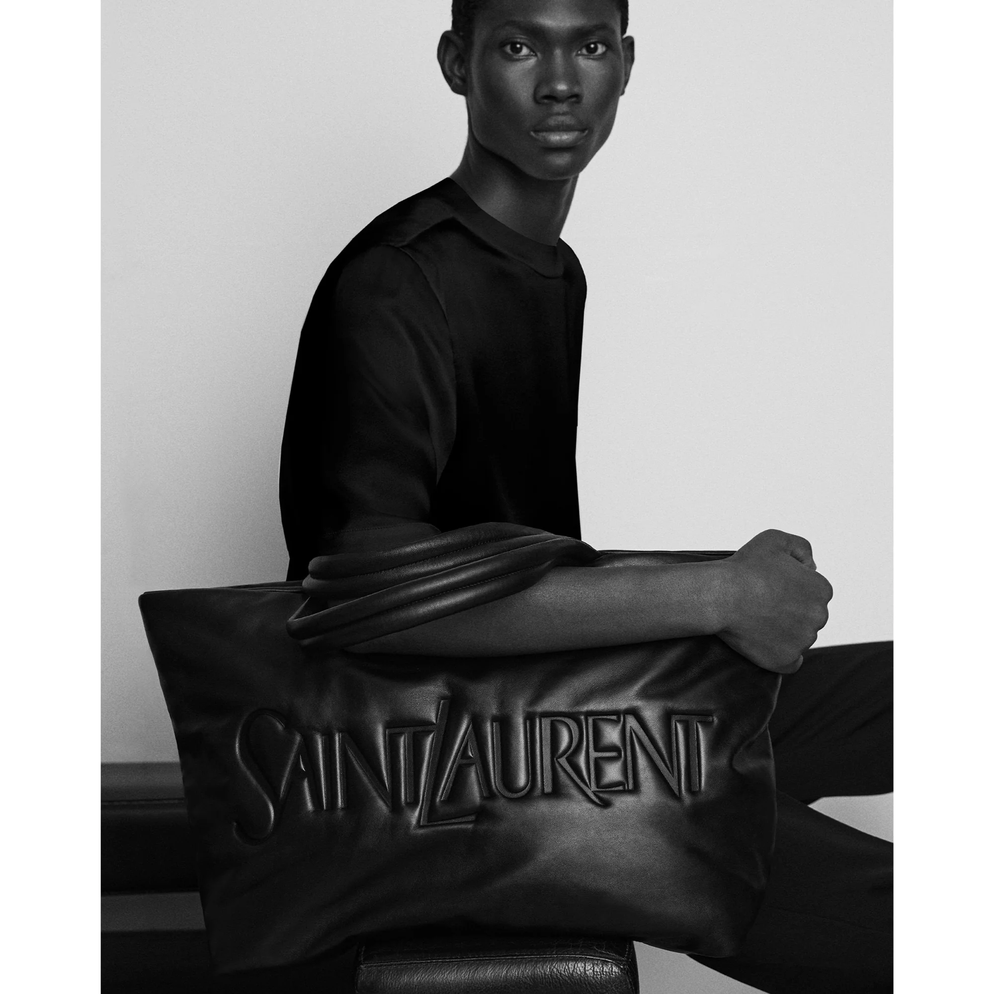 Saint Laurent Maxi Tote - Nero - Image 5