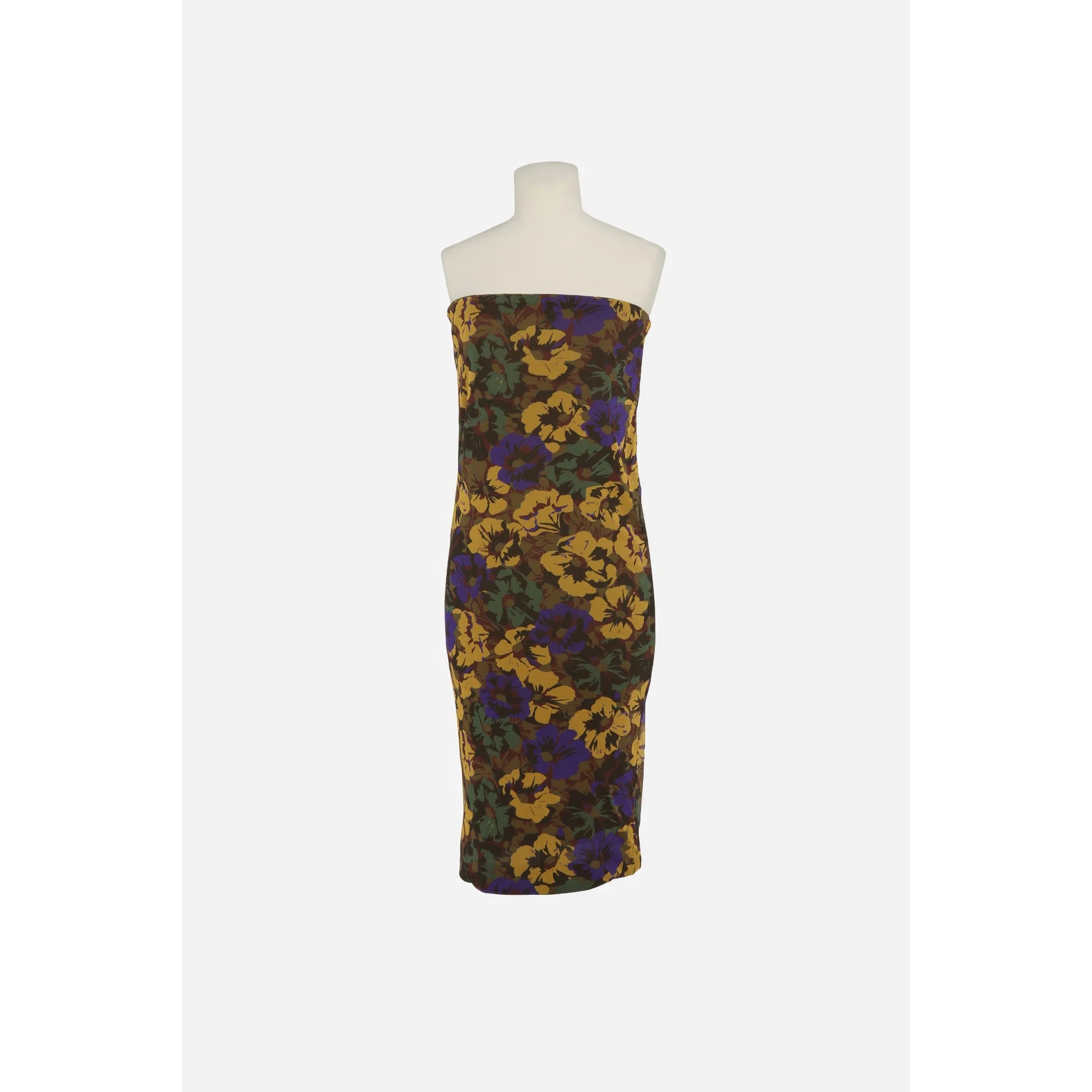 Robe Tulle Oeillet - Noir Multico