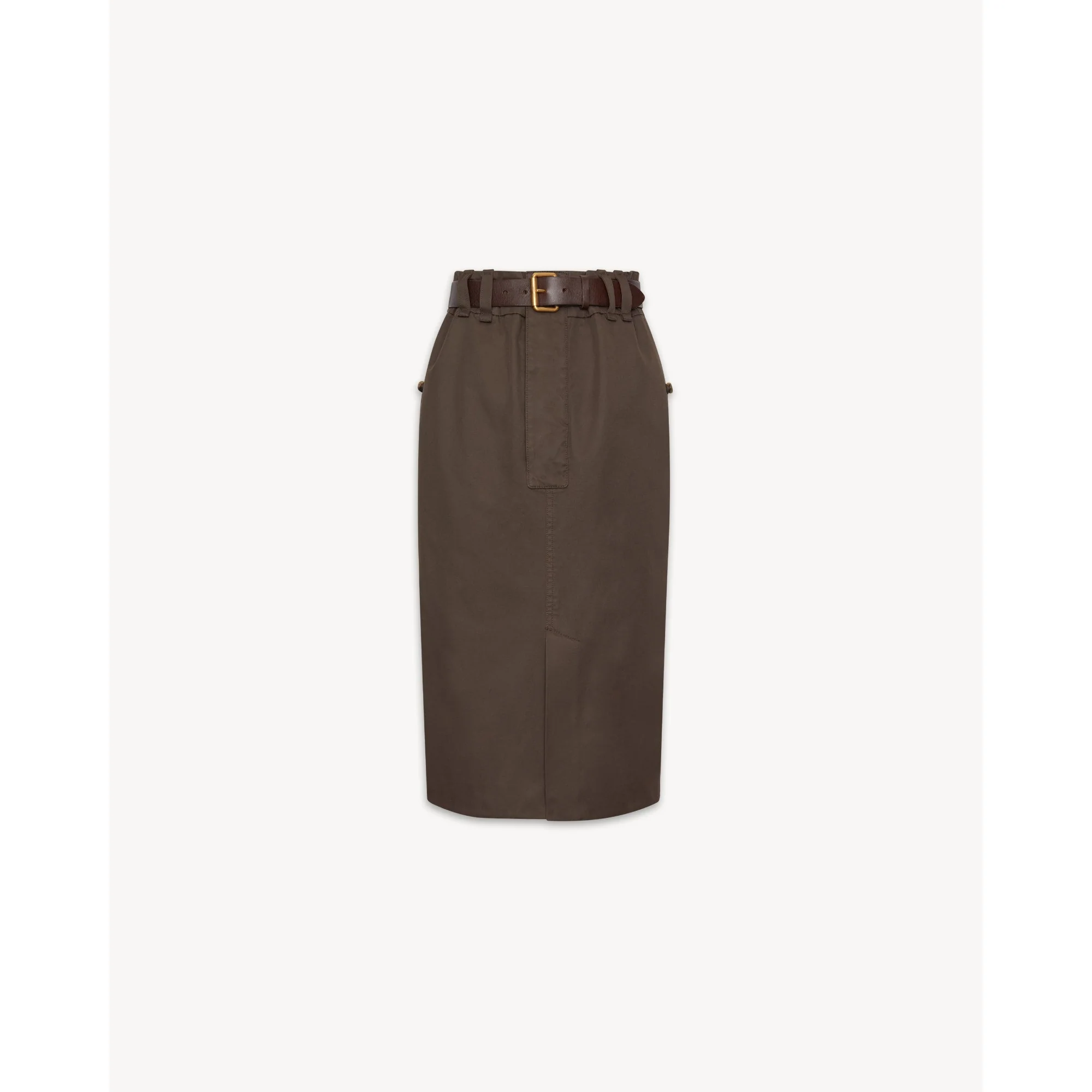 Field Skirt Belt Powel / Pt + - Dark Brown